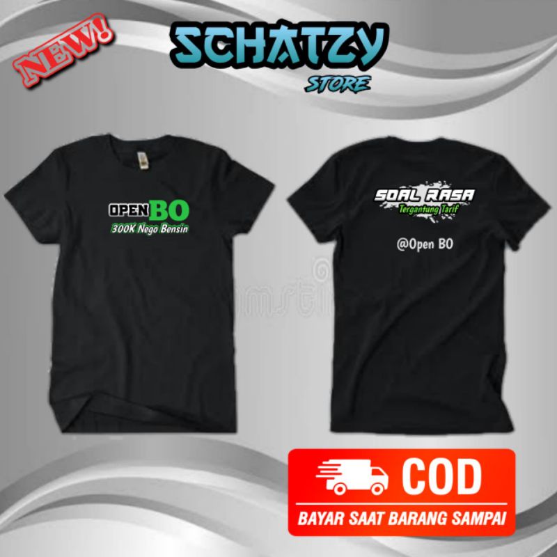 KAOS BAJU KATA KATA OPEN BO