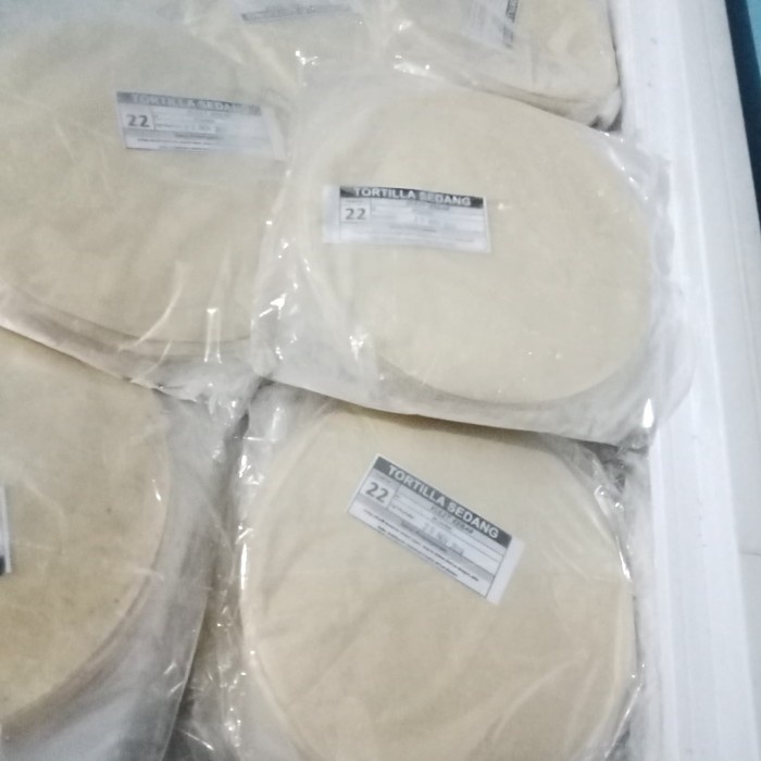 

Tortilla Sedang (22cm) / kulit kebab sedang
