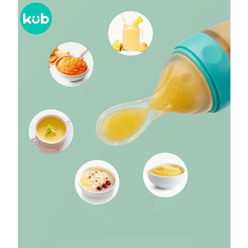 KUB Vertical Rice Paste Feeding Spoon