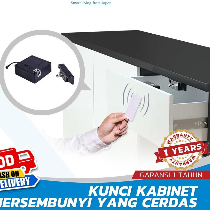 ✳ Kadonio Kunci Lemari Pintar kabinet tersembunyi yang cerdas Kunci Kabinet Rfid Elektronik Kunci ku