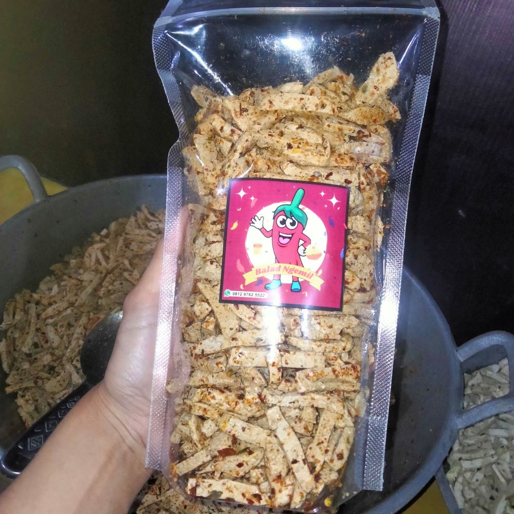 

BASRENG BALAD NGEMIL 500 GRAM PEDAS DAUN JERUK DAN ORIGINAL