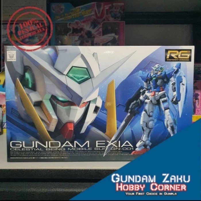 Terlaris Rg Gundam Exia