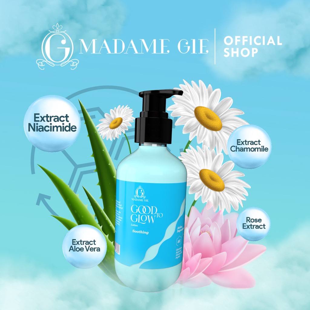 Madame Gie Good to Glow Bodylotion Whitening Bpom