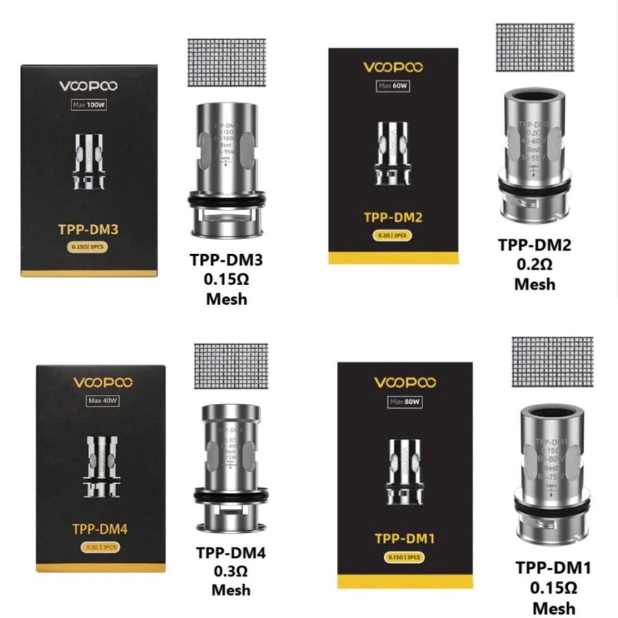 Voopoo Tpp Mesh Coil - Authentic