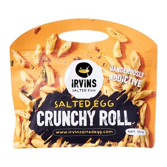 

Ready-bisa Cod IRVINS Salted Egg Crunchy Roll (120 gr)