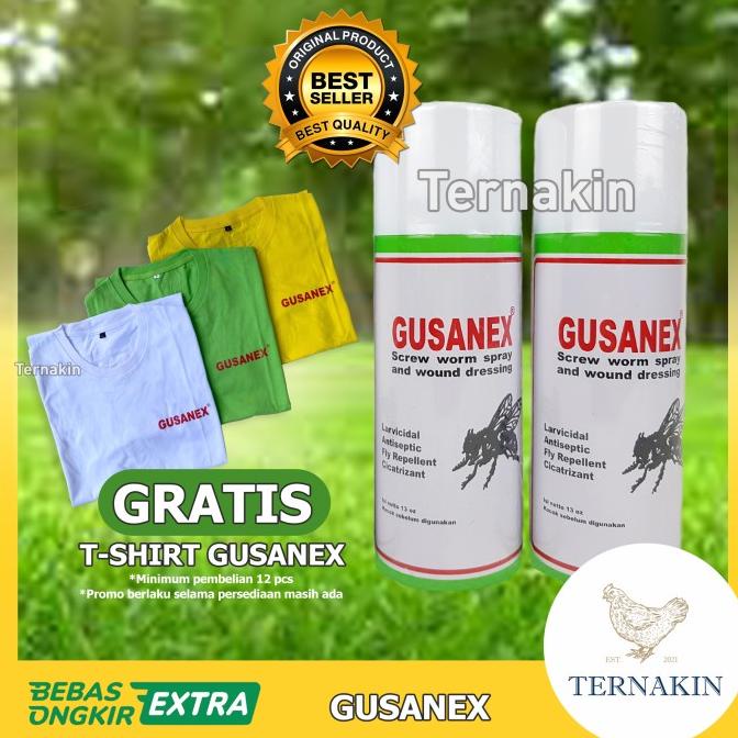 GUSANEX / GUSANEX SPRAY / OBAT LUKA UNTUK HEWAN JUAL