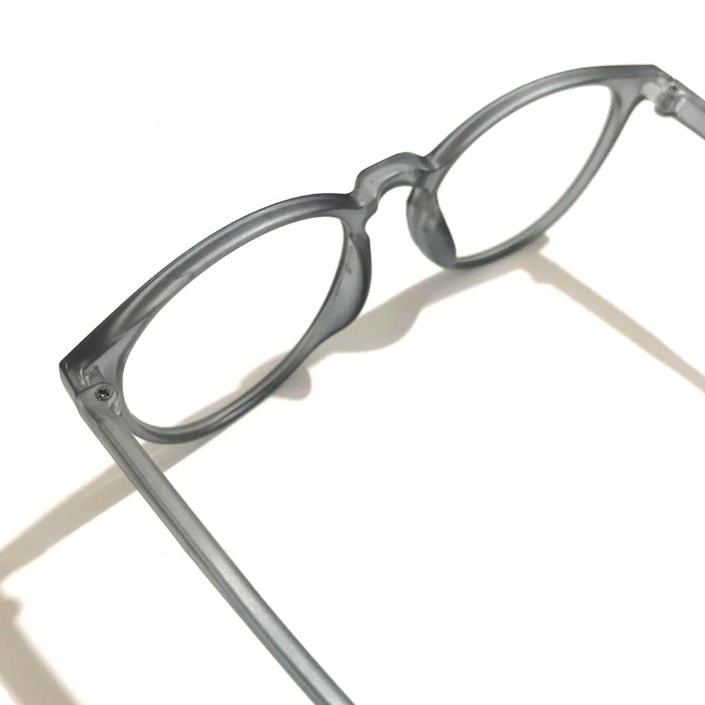 MMM Kacamata Retro Polos Doff Wanita Korea 6653 Anti RadiasI Kaca mata Polos Kotak Fashion Retro Bentuk Kotak Eyeglasses Wanita Pria Import