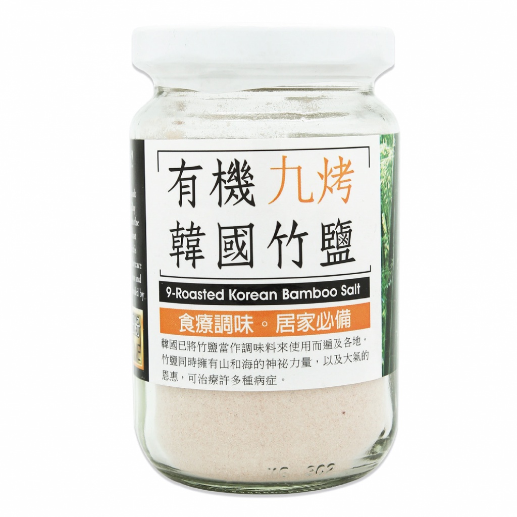 MH Organic Korean Bamboo Salt 9 Roasted 200gr