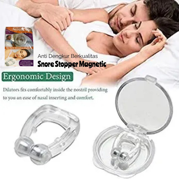 Alat Anti Dengkur Penghilang Ngorok Original Dengkuran Saat Tidur Snore Stopper Paling Ampuh