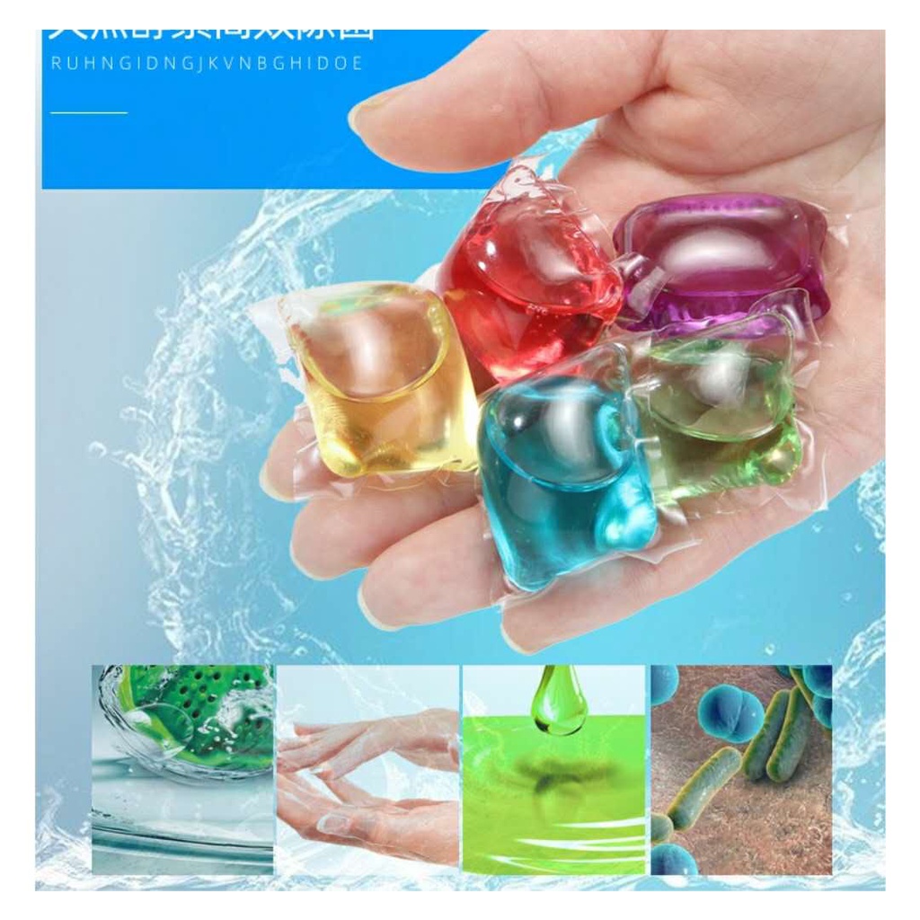 STV ISI 15 Laundry gel ball / detergan laundry Murah / sabun cuci ajaib / Sabun Cuci Pakaian 3 in 1 sabun beads dan pewangi