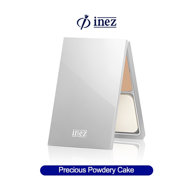 INEZ Precious Powdery Cake full case bedak padat full kaca 12gr