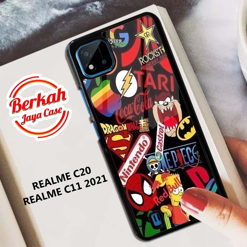 Case REALME C20/C11 2021 Casing REALME C20/C11 2021 Case KEREN01 Casing Hardcase Premium Case Softca