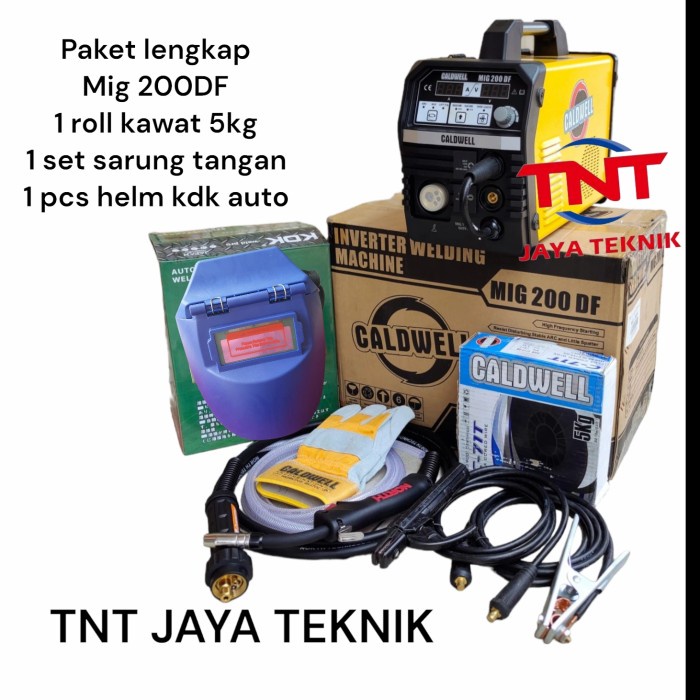 Mesin Las Caldwell Mig 200 Df Travolas Inverter Las Co 200Df