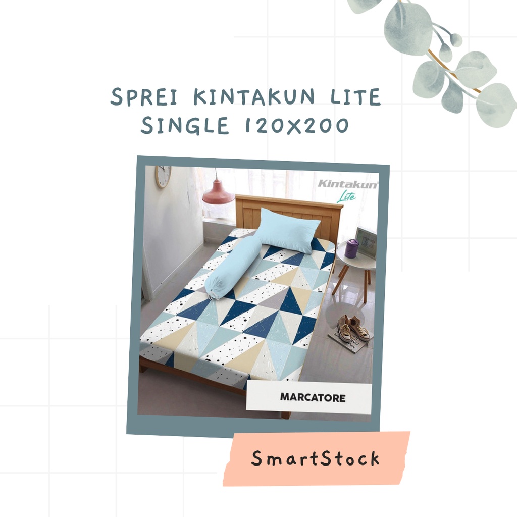 SS Sprei Kintakun Lite 120 Single Size 120x200 No 3 Motif