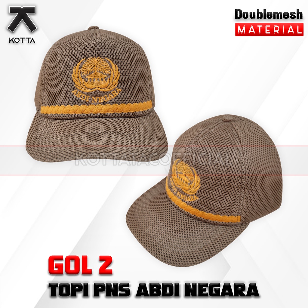 TOPI ABDI NEGARA GOL I/II/III/IV- TOPI JALA ASN/PNS - TOPI PNS KREM/NAVY - TOPI KORPRI GOLONGAN 1 - TOPI KORPRI GOLONGAN 2 - TOPI KORPRI GOLONGAN 3 - TOPI KORPRI GOLONGAN 4 - TOPI PEGAWAI NEGERI - TOPI GURU - TOPI PEMDA ASN - TOPI PERANGKAT DESA