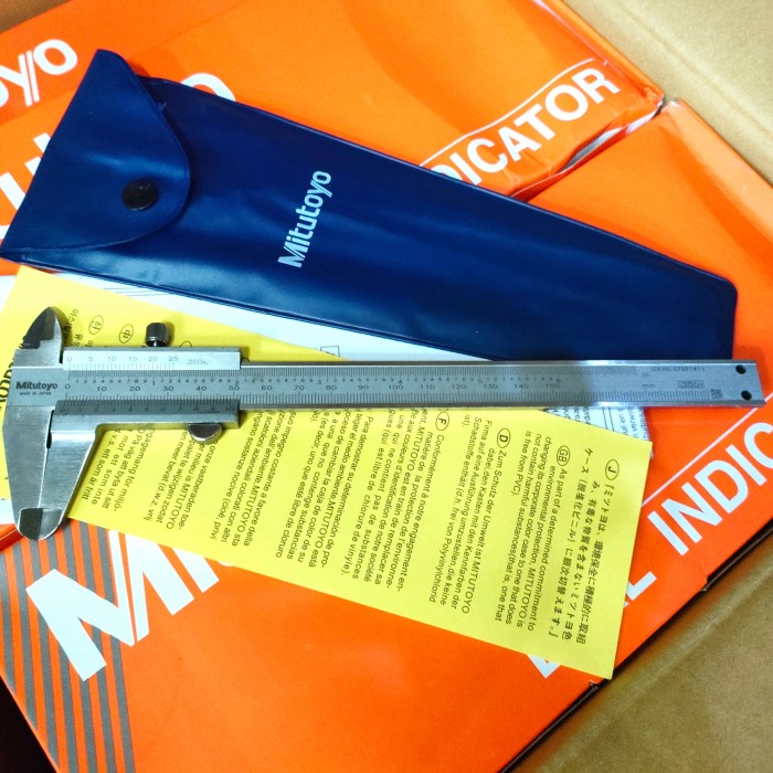 VERNIER CALIPER MITUTOYO MANUAL 150mm (6") 530-312 N6"P