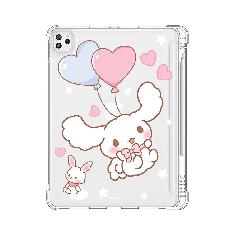 Case iPad Pro 11 Inch 2022 2021 2020 M2 M1 iPad 9 8 7 Jelly Casing 10.2 Inch Bening Silikon Soft Cinnamoroll