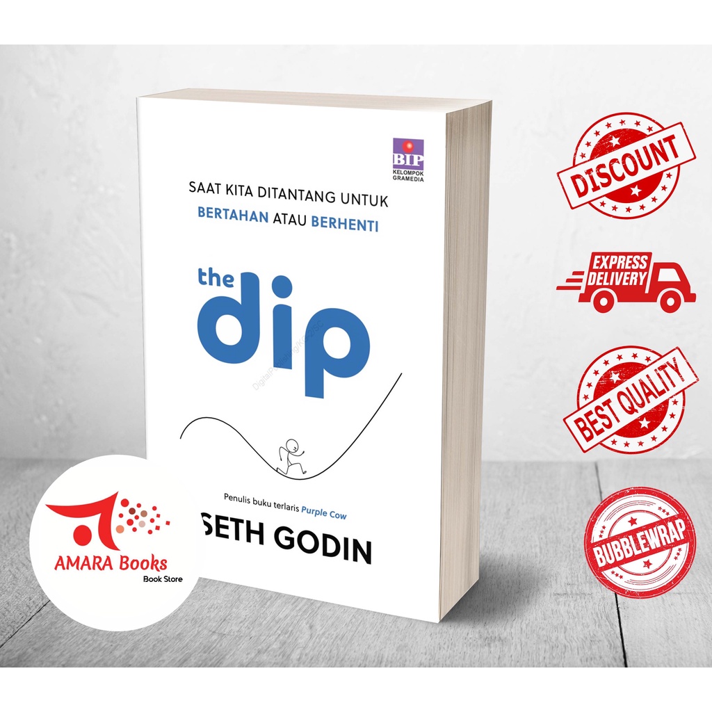 The Dip Saat Kita Ditantang Untuk Bertahan Atau Berhenti - Seth Godin