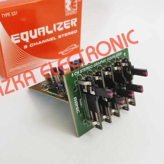 ۩ Kit Equalizer 5 Channel Stereo ✻