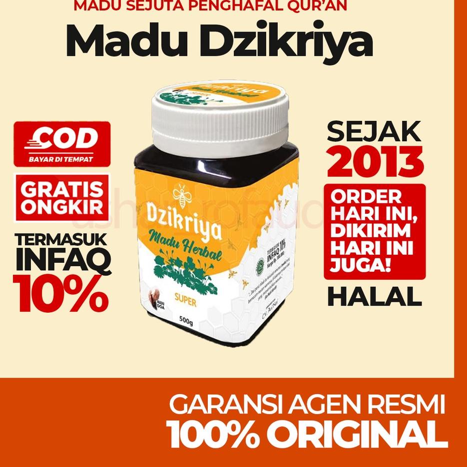 

12.12 SALE Dzikriya Madu Herbal Super Manis 500GR Original 