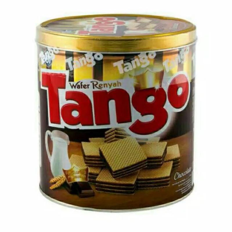 

Tango wafers kaleng coklat