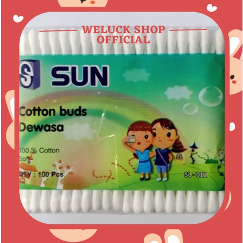 Cotton Buds Dewasa SL-012 isi 100 Pcs Best seller