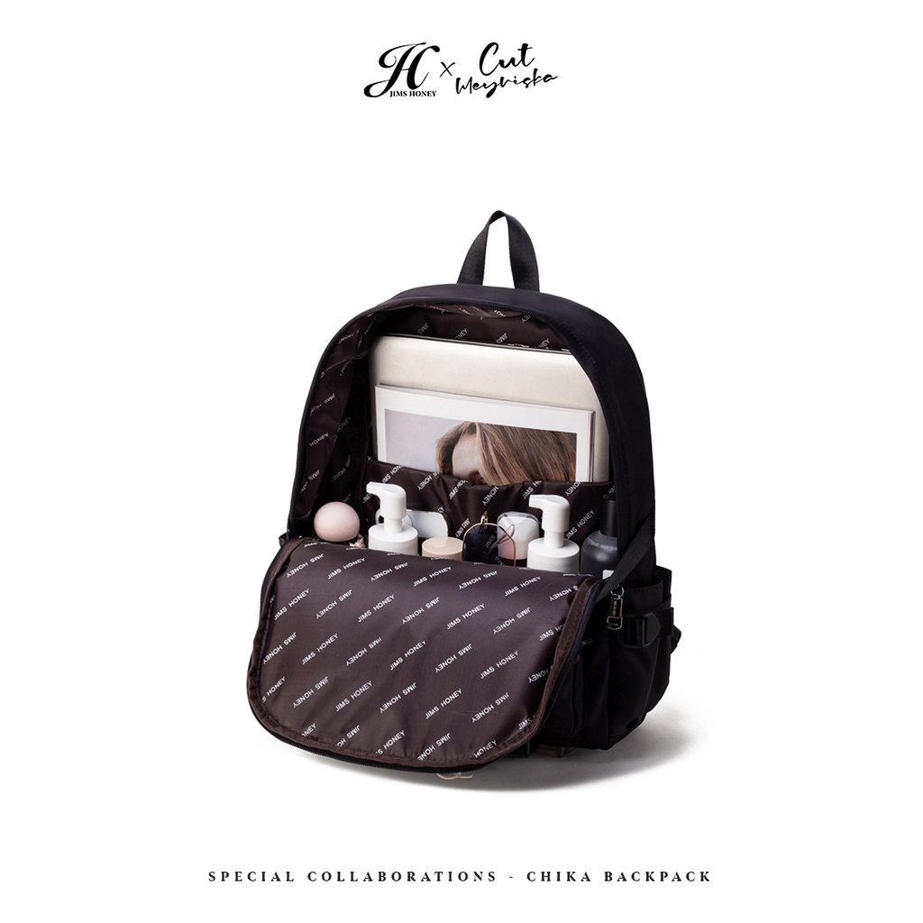 SPECIAL COLLABORATIONS JIMS HONEY x CUT MEYRISKA TAS RANSEL WANITA CHIKA BACKPACK