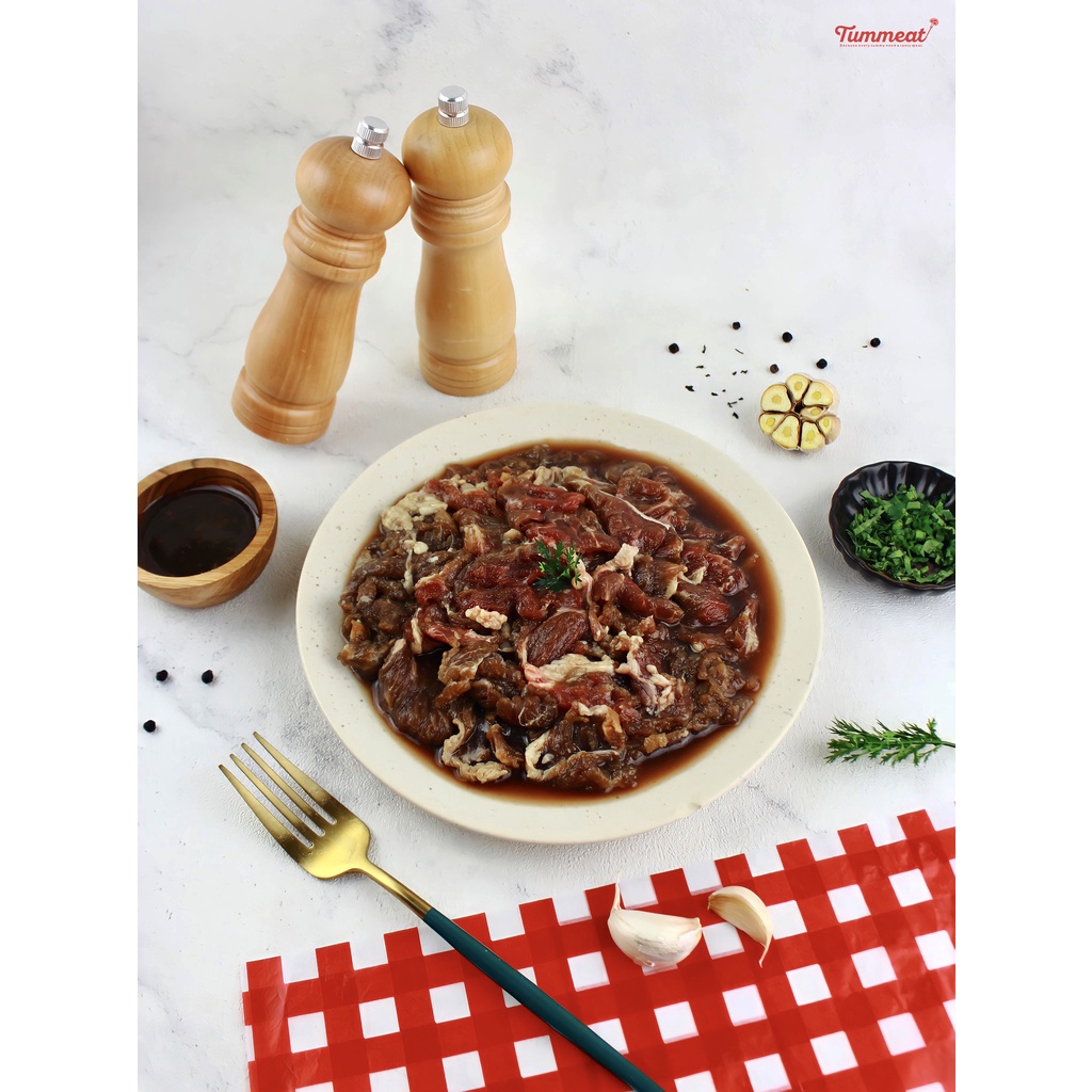 

Beef Bulgogi (Daging Sapi Korean BBQ) Frozen Beef Ready to Cook (BEST)
