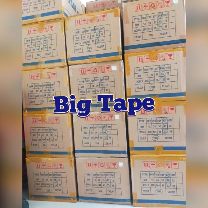 

lakban bening 1 dus 72 roll 90yard 48mm TERMURAH