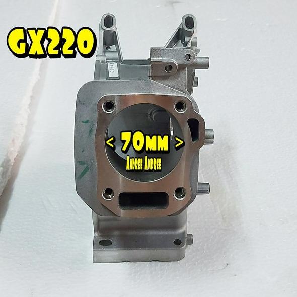 GX220 7Hp Cylinder Block Boringan Blok mesin Honda China GX-220 GX 220 Tiger 7.5Hp 8Hp Ring Piston 7