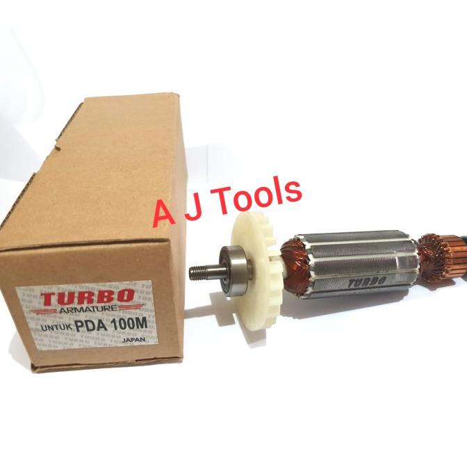 Turbo Armature / Angker Gerinda 4" Hitachi Pda 100M