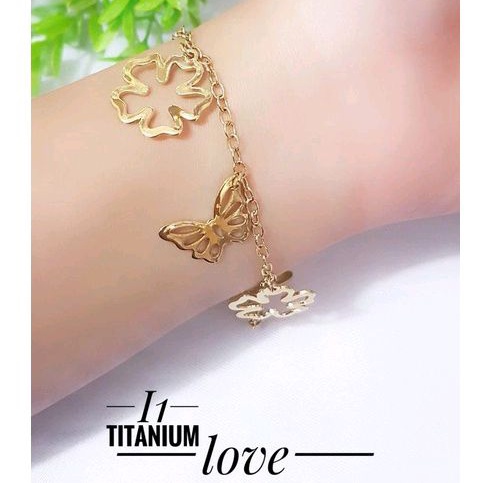 Gelang Tangan Rantai Gold 803a9