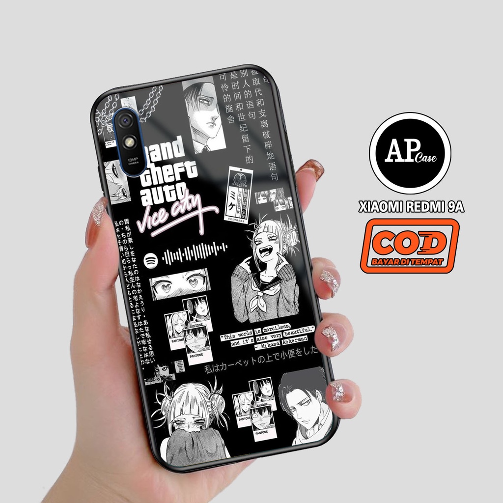 Case XIAOMI REDMI 9A Casing Hp XIAOMI REDMI 9A - Case Motif Sticker Terbaru - Softcase Hp - Custom C
