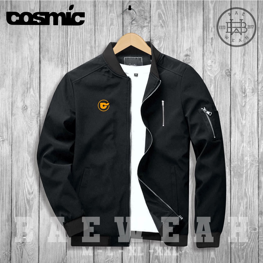 Jaket Bomber Kasual Premium Parasut semi anti air