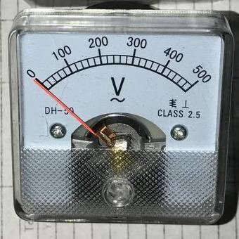 Voltmeter AC Voltmeter Analog Jarum rajaav77 Juara