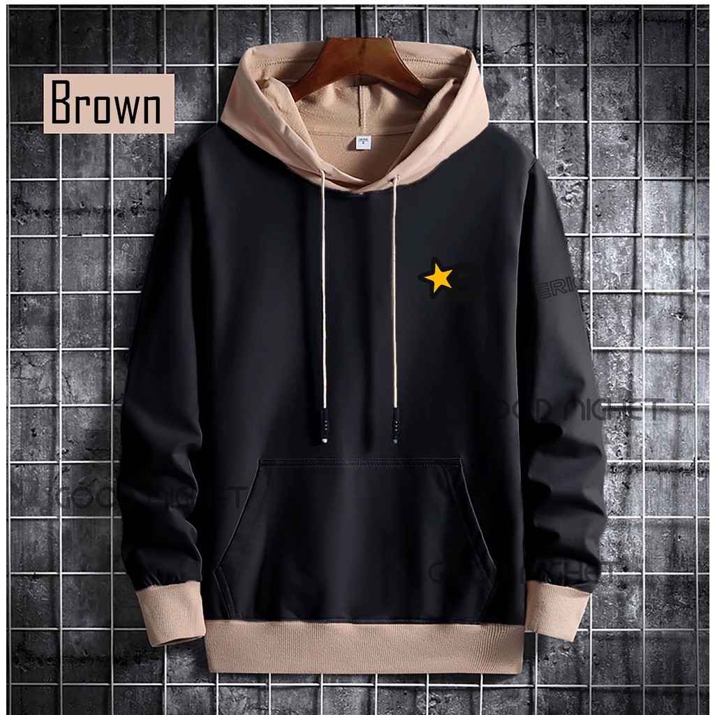 SWEATER HOODIE DISTRO 3SECOND Pria Wanita Premium Bahan Fleece Tebal Best Seller