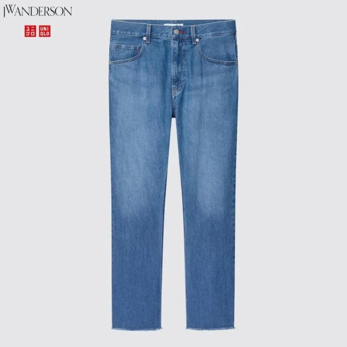 SALE UNIQLO X JW ANDERSON SHOE CUT JEANS ORIGINAL/CELANA DENIM UNIQLO