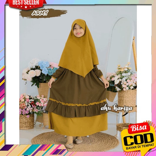 Gamis Anak Cewek Tanggung Umur 9 12 Thn Terbaru 2023 3 4 Tahun 8 7 1 10 5 Setelan Keren Bju Kurung M