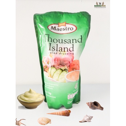 

Thousand Island MAESTRO 1 KG / Mayones / Mayonnaise (BPOM RI) √