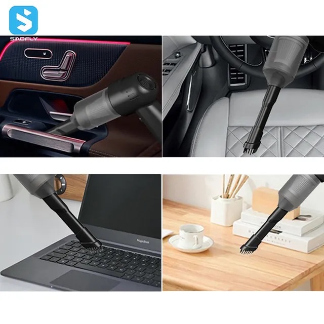 New Product Wireless Car Vacum Cleaner Portable Vakum Penyedot Debu Mini Mobil Penyedot Debu Rumah