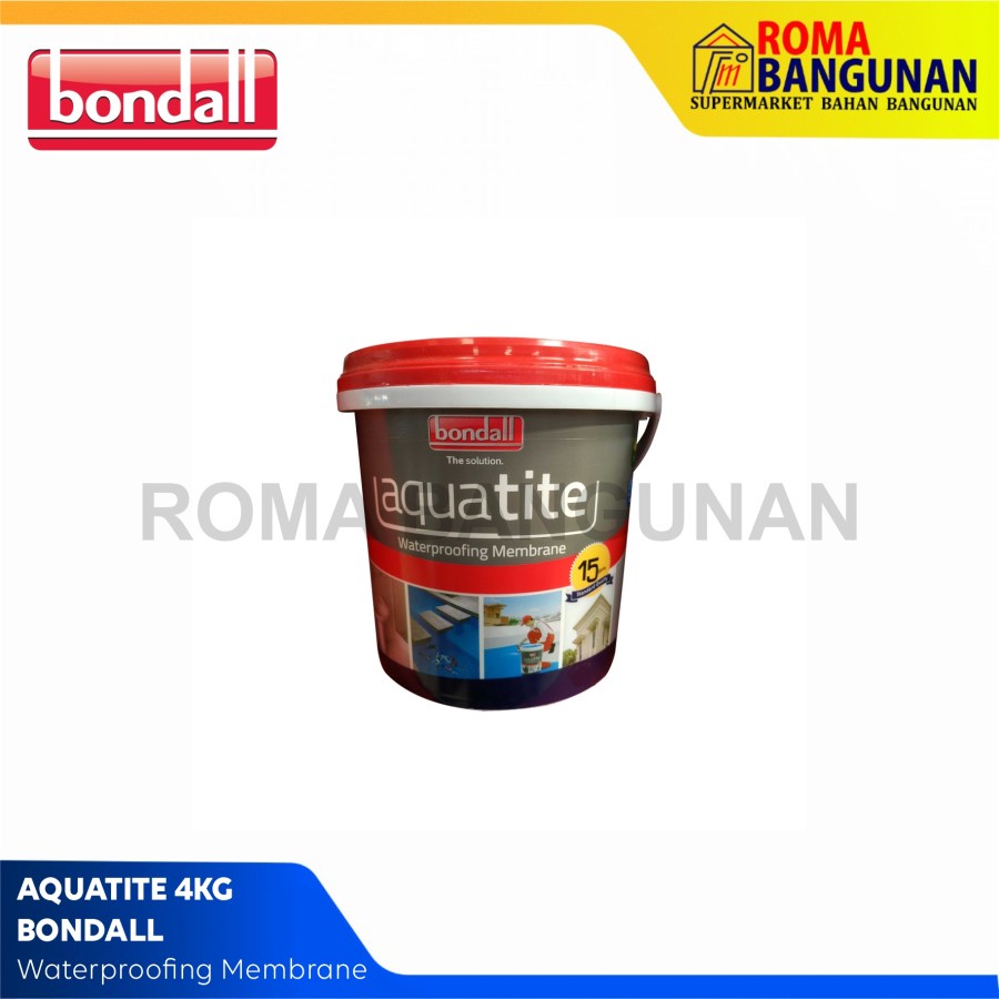 Bondal Cat Pelapis Anti Bocor Waterproofing Aquatite 4kg