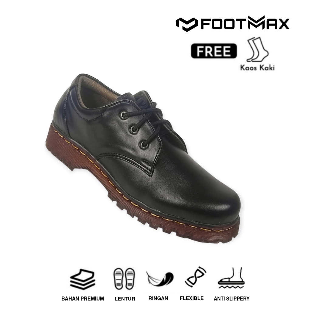 Sepatu Docmart Wanita Tali Hitam Sepatu Boots Wanita Casual Formal Sepatu Sneaker Wanita Termurah