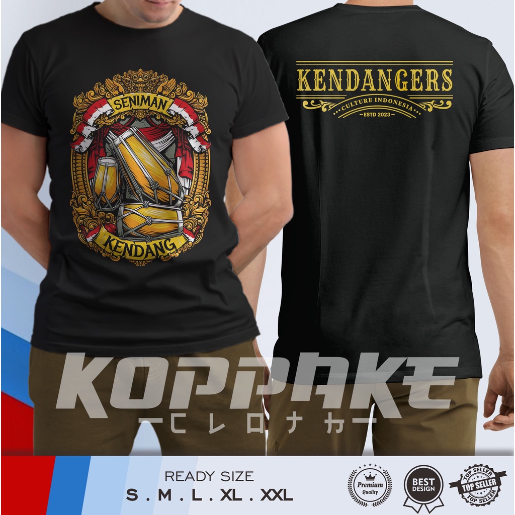 Kaos Kendang Jaipong Rampak Kendangers Baju Distro