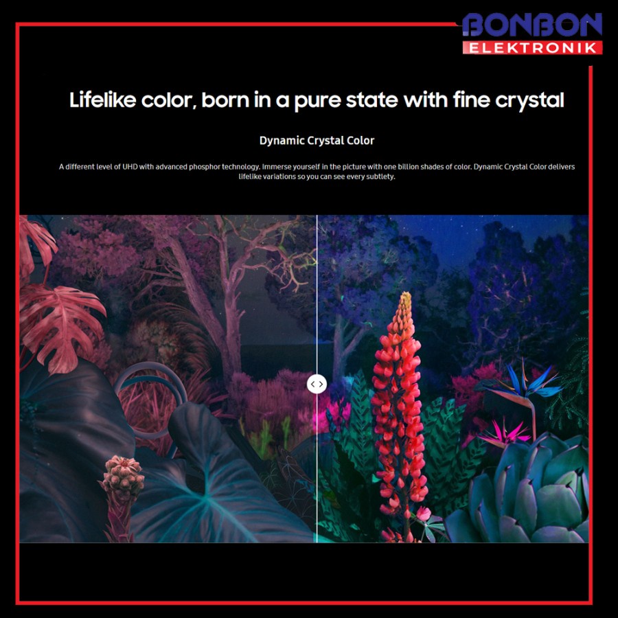 SAMSUNG LED SMART TV 85 inch 85BU8100 / UA85BU8100KXXD 4K UHD