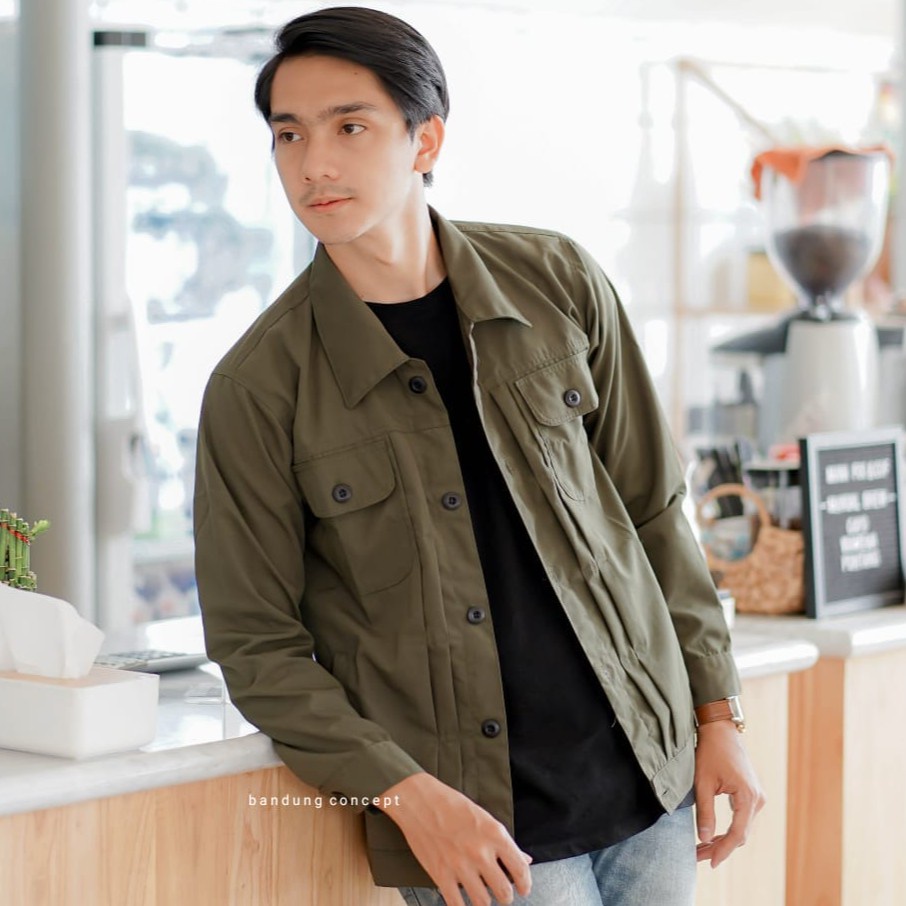 ⭐️ PREMIUM ⭐️ JACKET PRIA REX JAKET - JAKET SEMI PARKA PRIA ADA✅ | RT19 JAKET JEANS SANWASH PRIA JAK