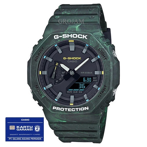 CASIO G-SHOCK GA-2100FR-3A GA-2100FR-5A GA 2100FR ORIGINAL RESMI