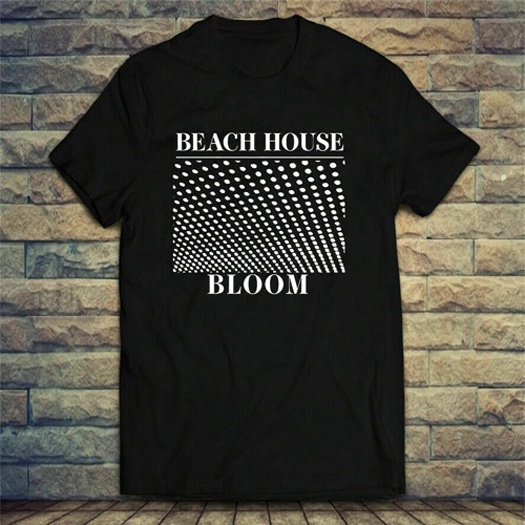 Kaos BEACH HOUSE BLOOM ALBUM Dream Pop Tshirt Casual 100% Cotton [BISA COD]