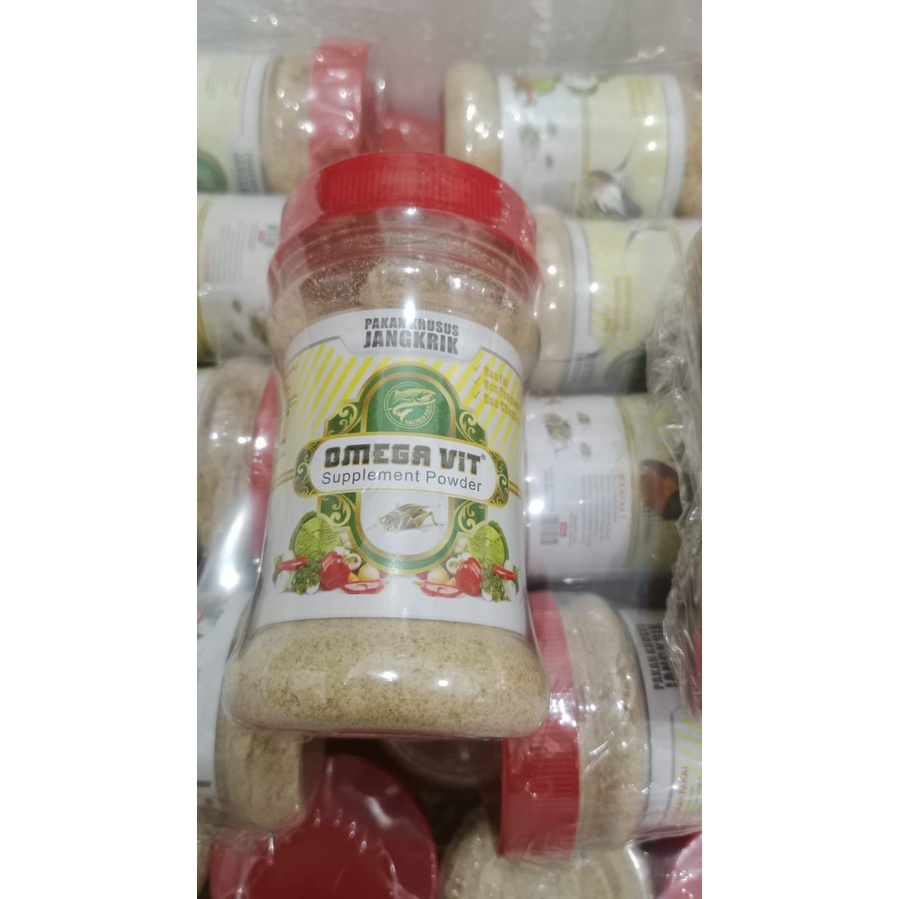 OMEGA VIT JANGKRIK PAKAN JANGRIK UNTUK BURUNG KICAU MURAI BATU KACER CENDET DAN BURUNG LAINNYA