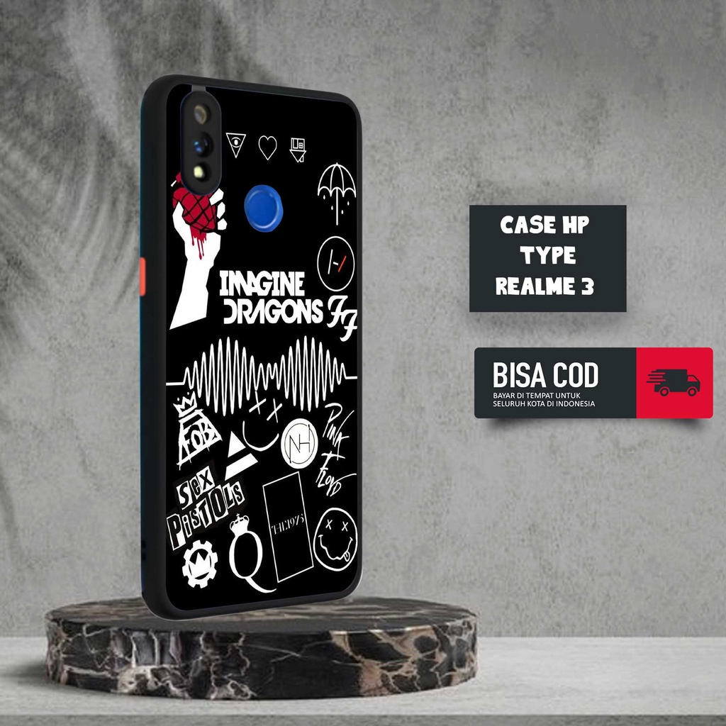 CASE REALME 3 MOTIF [POSTER] TERLARIS CASING REALME 3 BARU DOVE MATTE FUZE SOFTCASE REALME 3 SOFTCAS