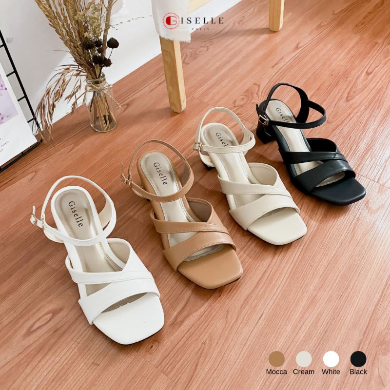 Giselle Colls - Flora Sandal Wanita Heels 5 cm